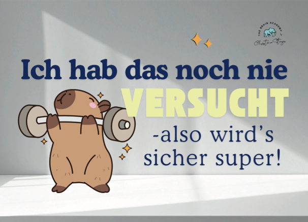 „Ich schaff das!“- Postkarten