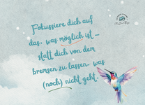 „Ich schaff das!“- Postkarten