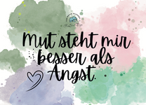 „Ich schaff das!“- Postkarten