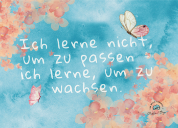 „Ich schaff das!“- Postkarten