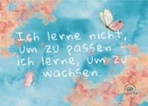 „Ich schaff das!“- Postkarten