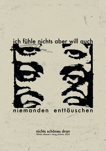 a3 poster “enttäuschen”