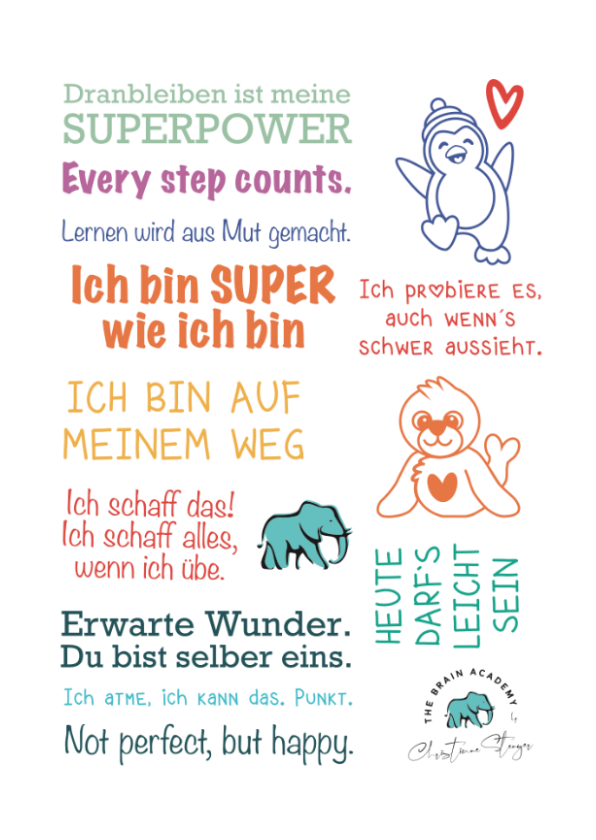 „Ich schaff das!“- Tattoos