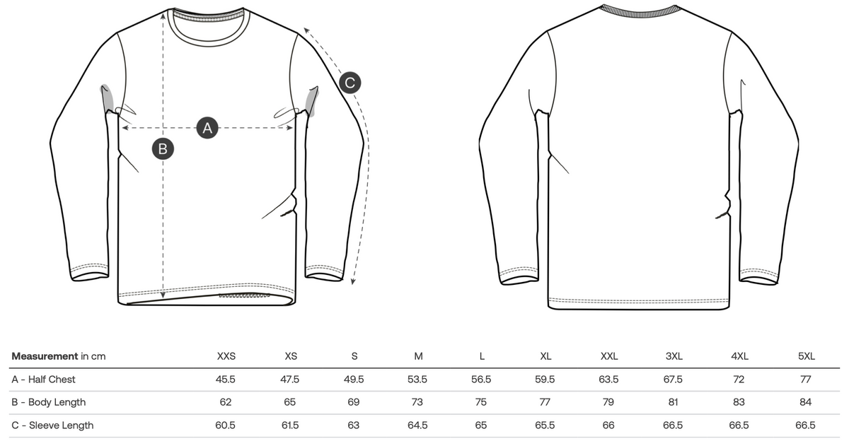 Pflaume auf Vanille (Natural Raw)  - Longsleeve