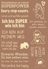 „Ich schaff das!“- Goldtattoos