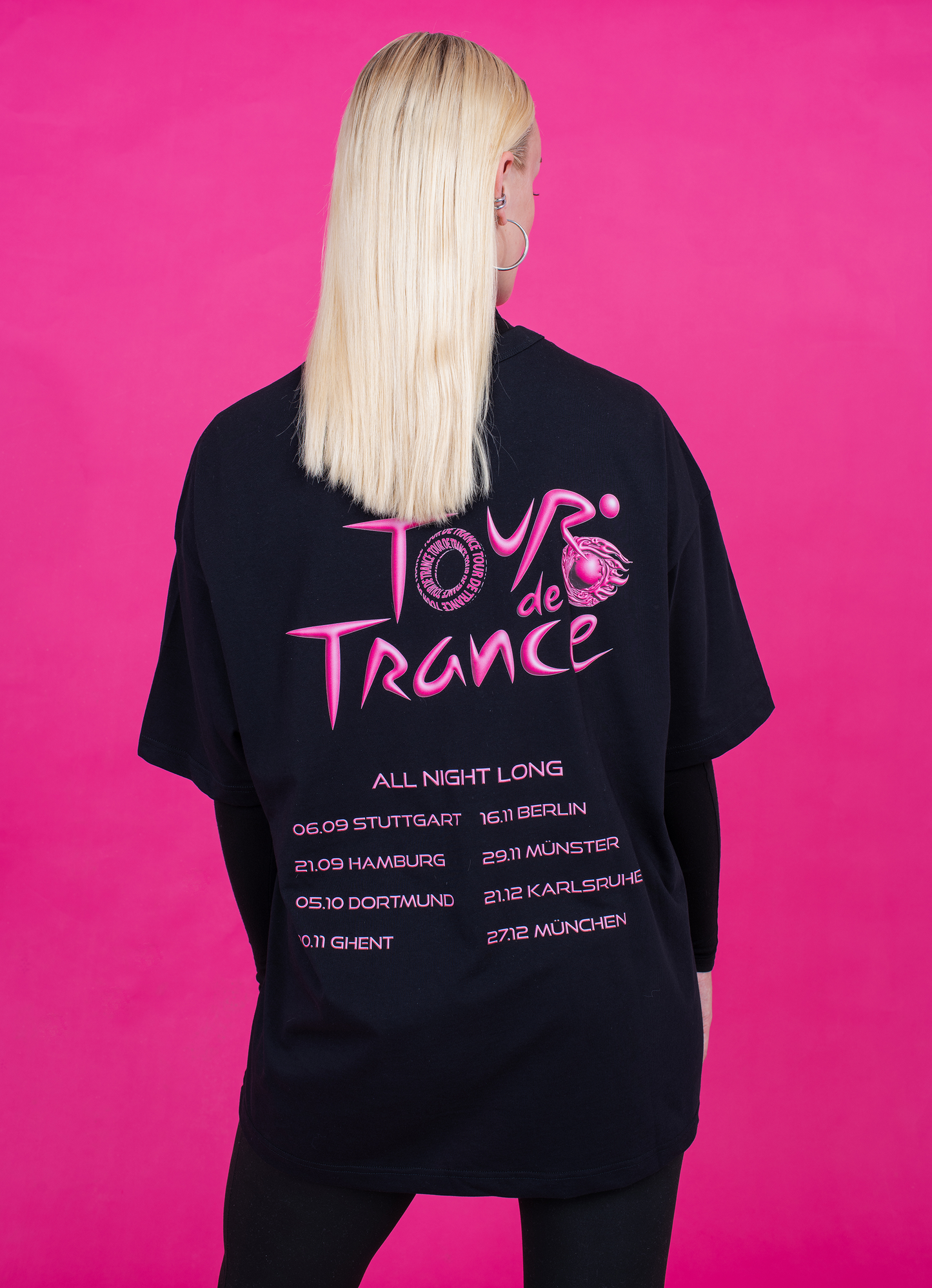 Trancy - All Night Long Tour Shirt - „Tour de Trance“