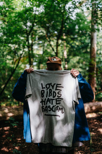 Birds - Shirt Grau