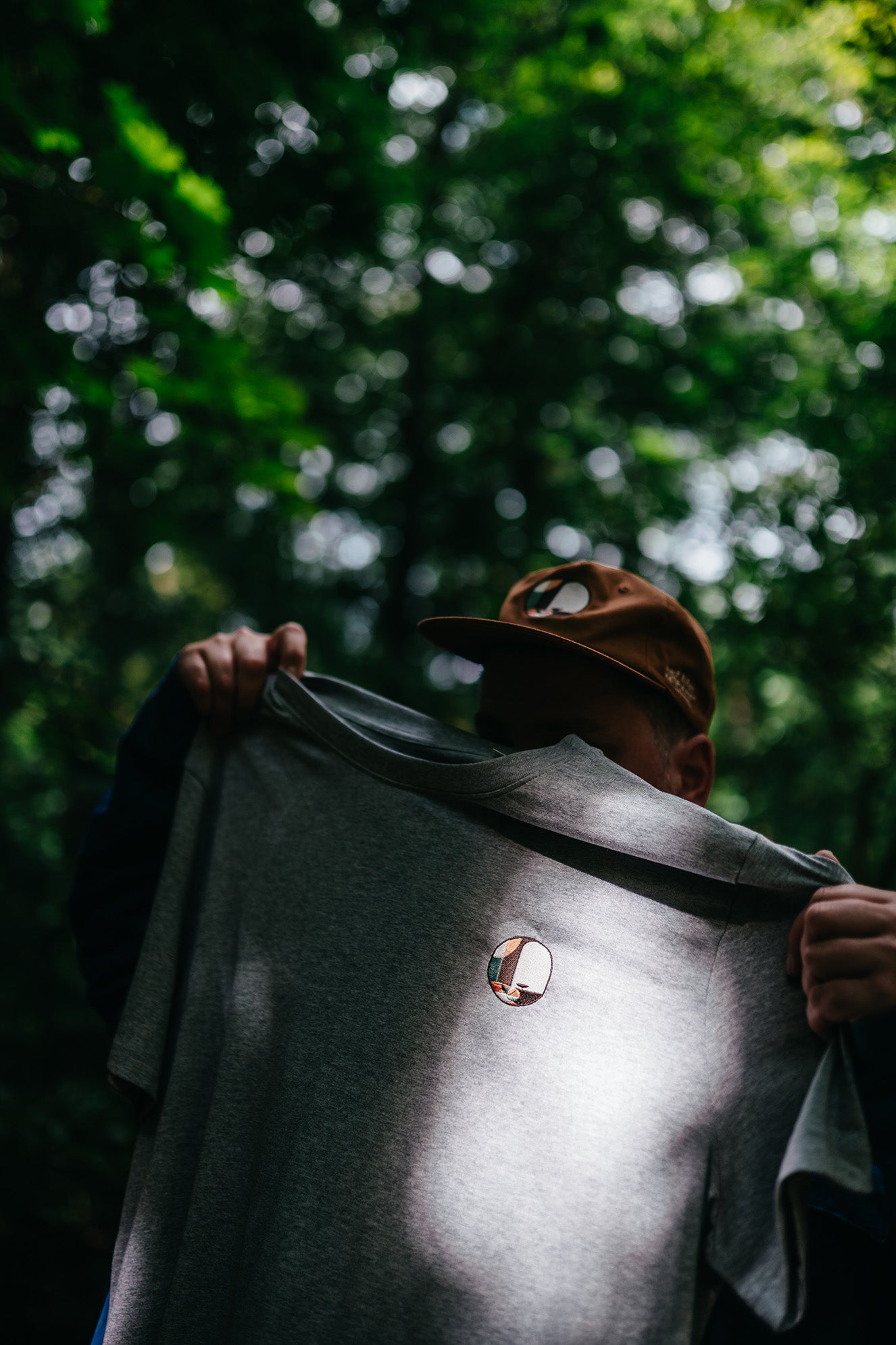 Birds - Shirt Grau