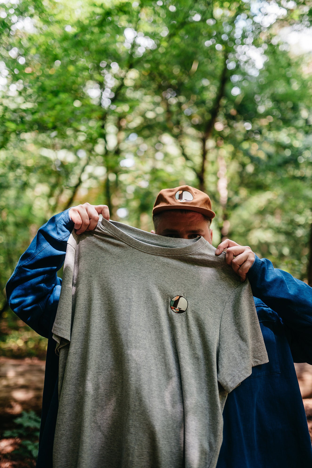 Birds - Shirt Grau