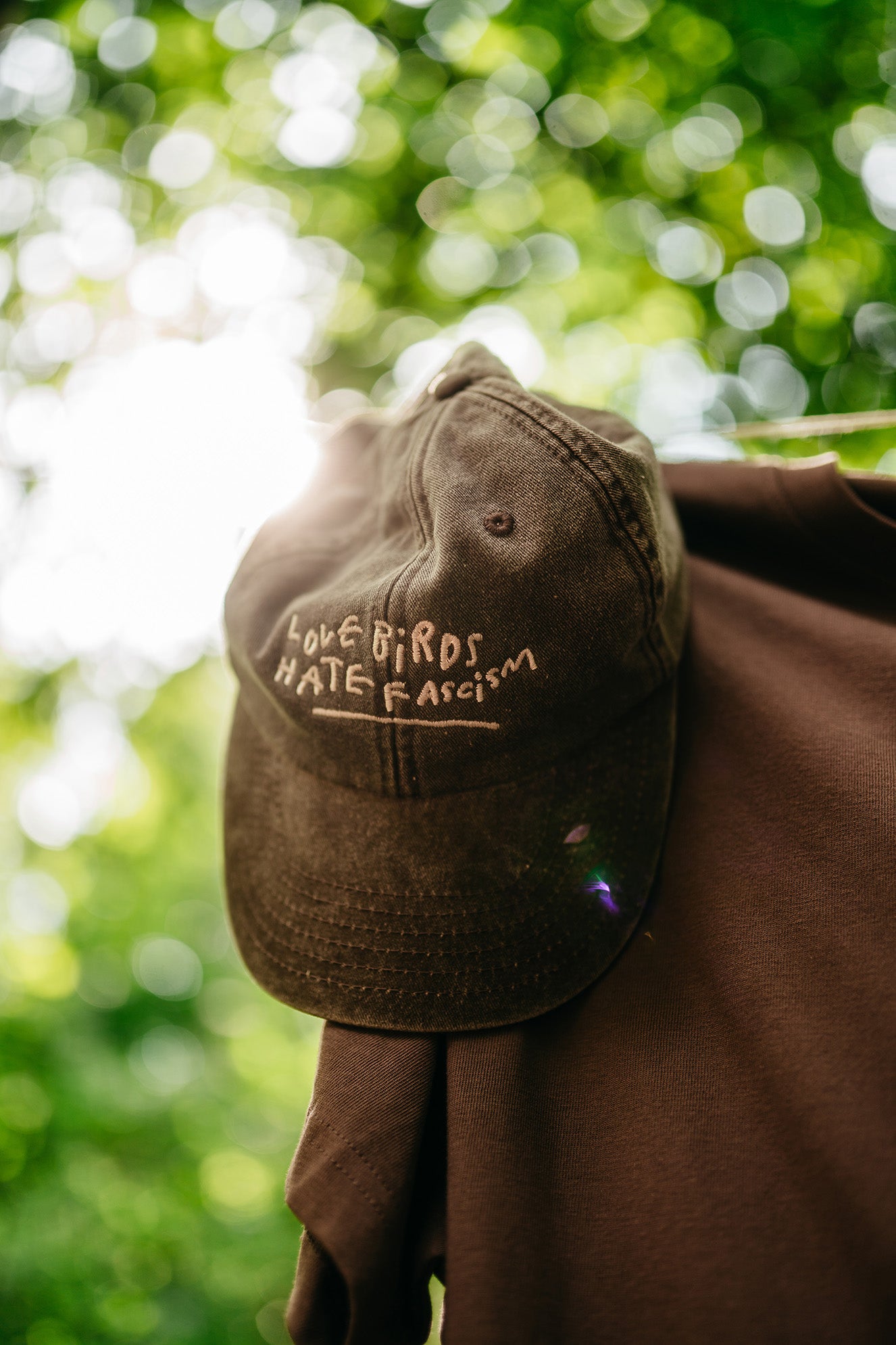 Birds Cap - Vintage Stone