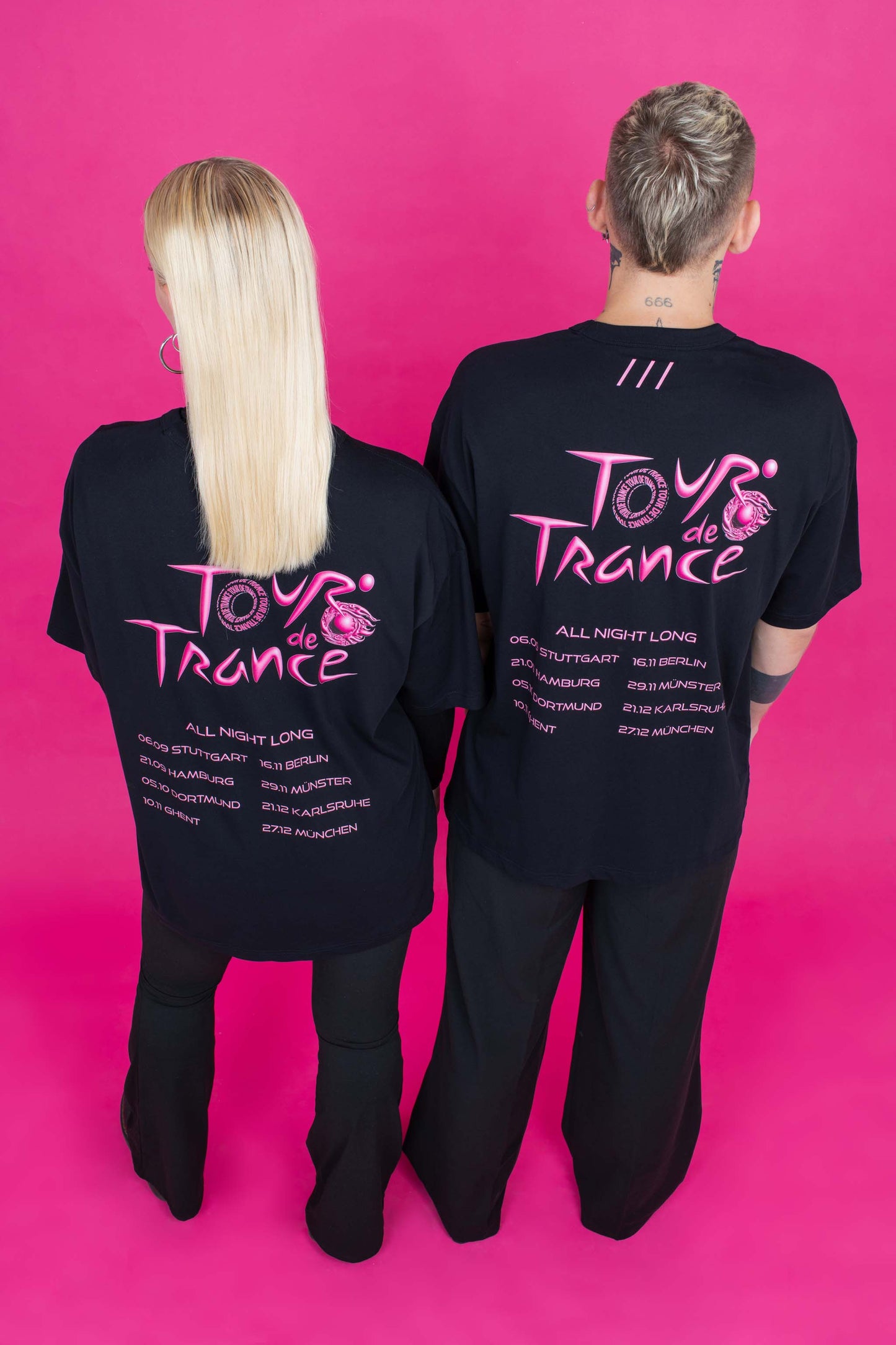 Trancy - All Night Long Tour Shirt - „Tour de Trance“