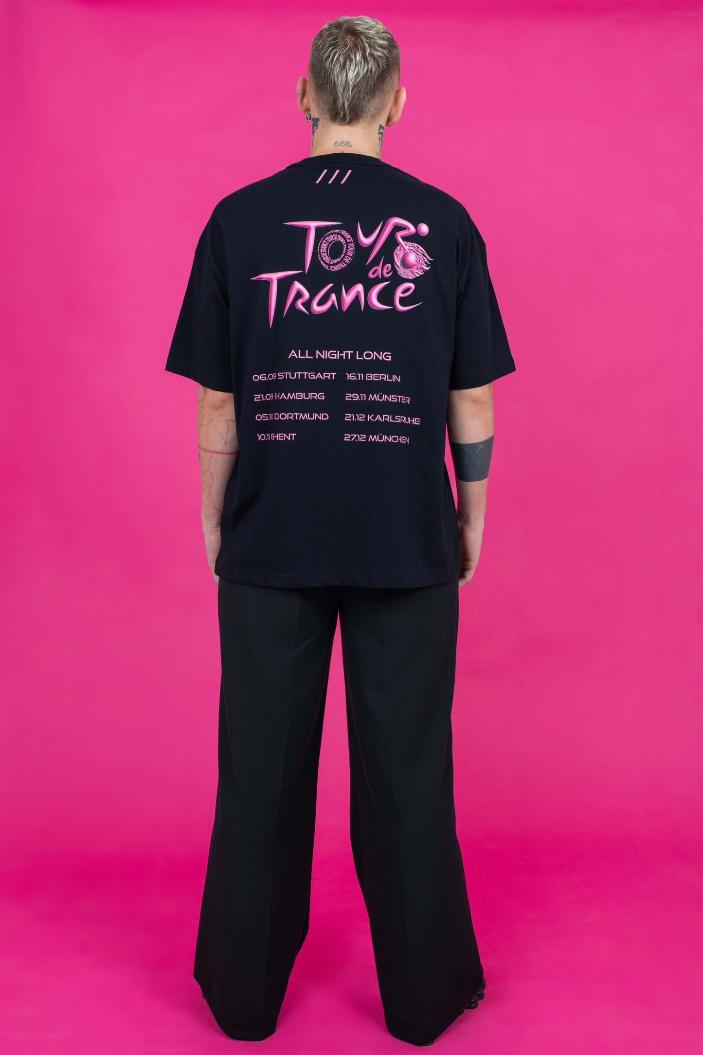 Trancy - All Night Long Tour Shirt - „Tour de Trance“