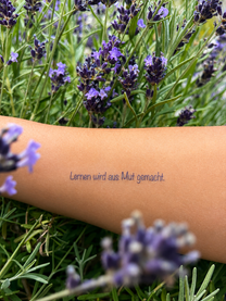 „Ich schaff das!“- Tattoos