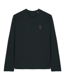 Hummer auf Schwarz (Black)  - Longsleeve