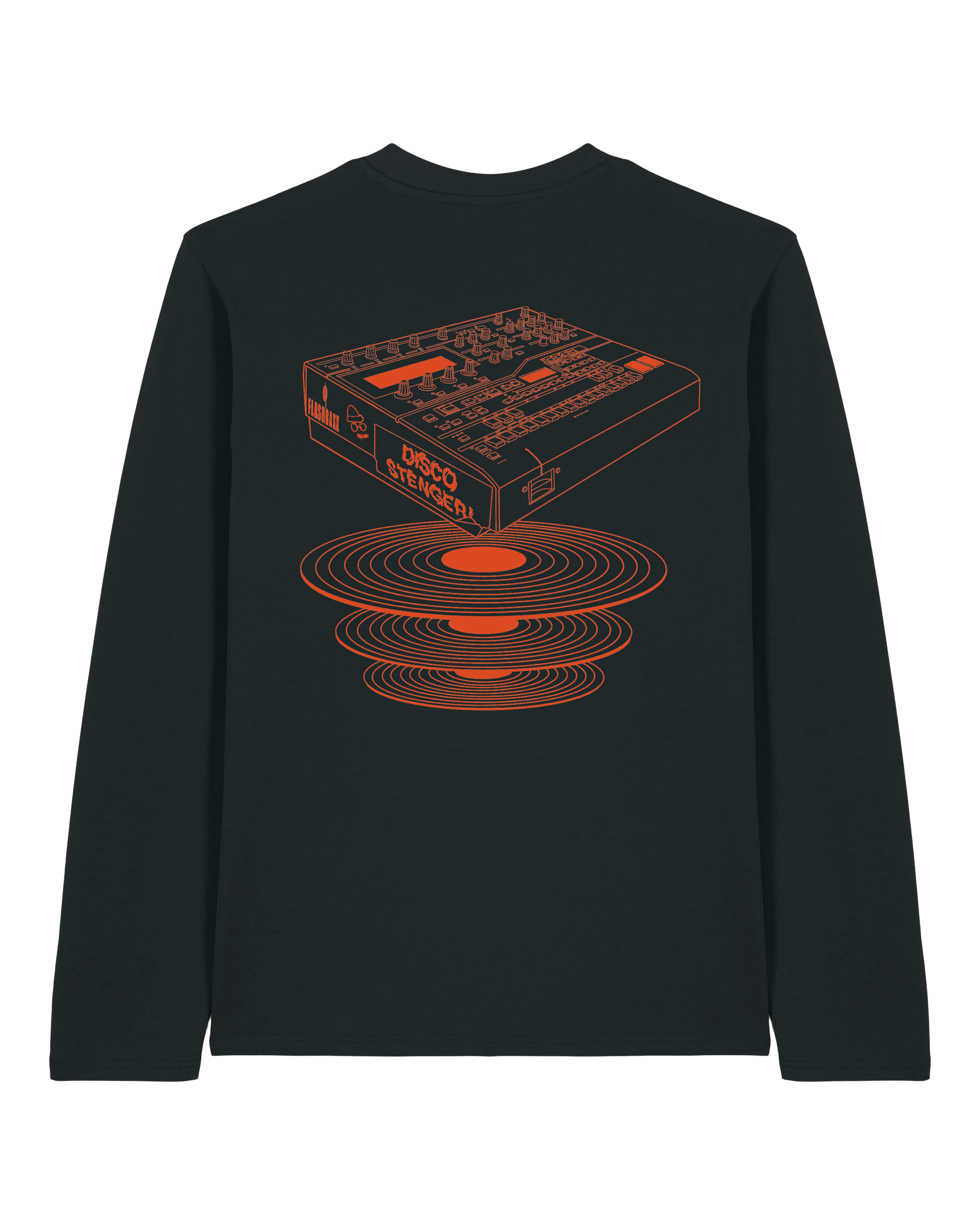 Hummer auf Schwarz (Black)  - Longsleeve