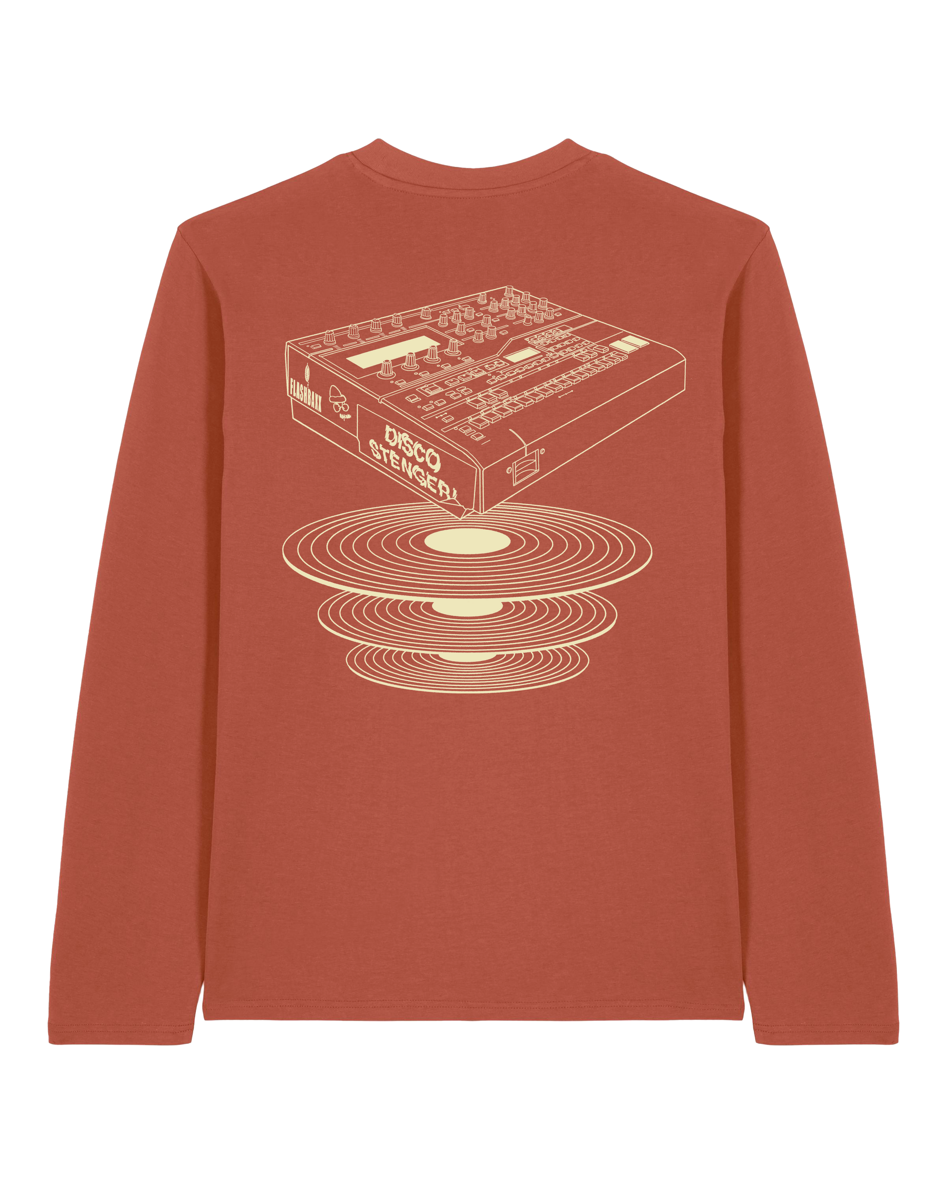 Mayo auf Rost (Heritage Brown)  - Longsleeve