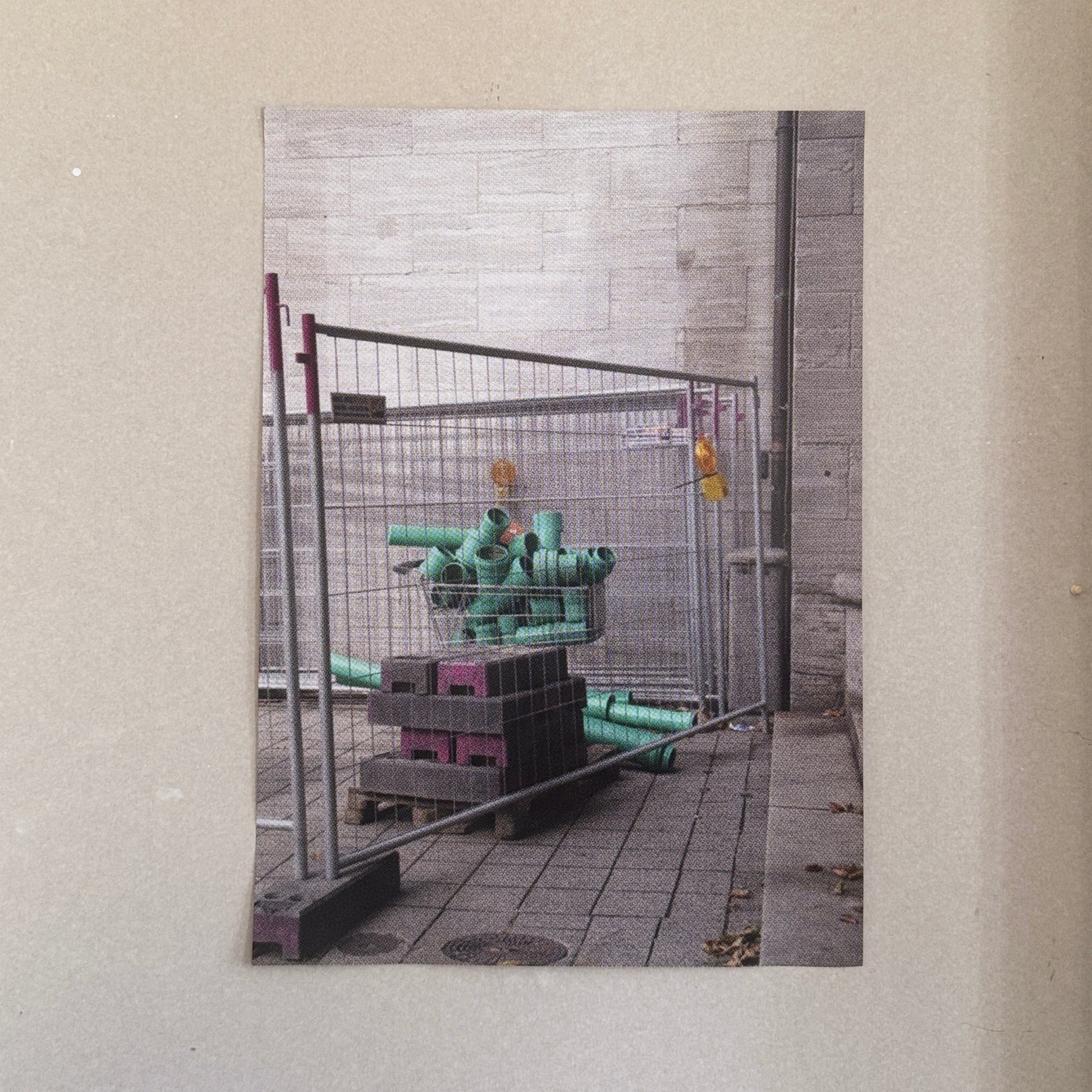 ROHRE &amp; DAS UND KUNST - Poster DIN A1