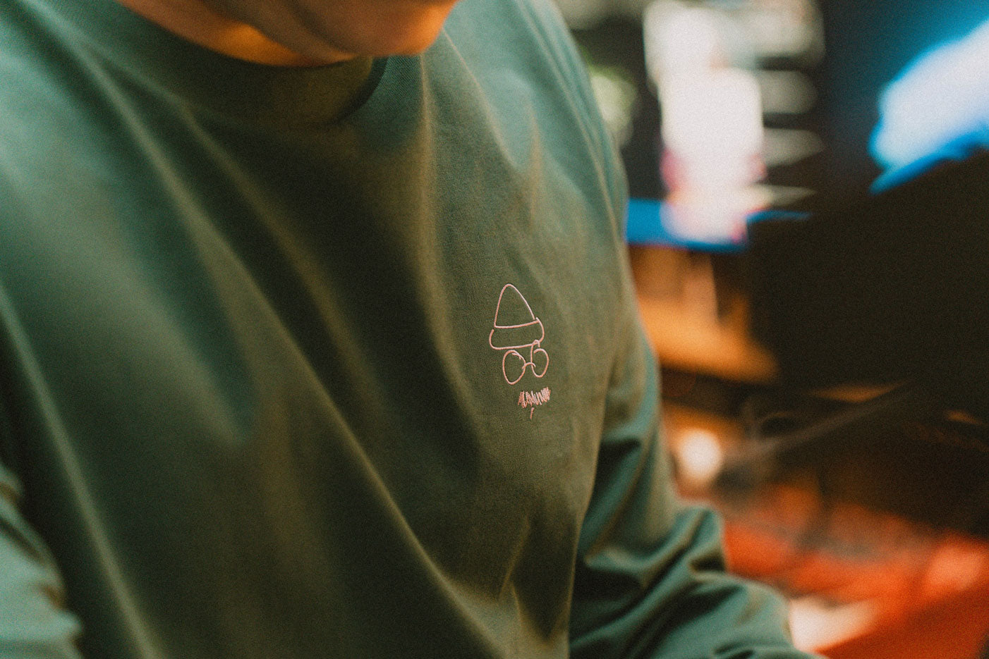 Flieder im Spessart (Glazed Green) - Longsleeve