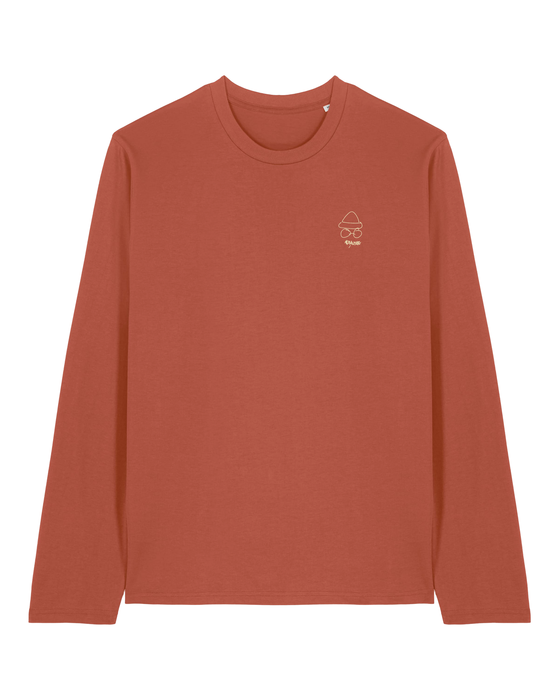 Mayo auf Rost (Heritage Brown)  - Longsleeve