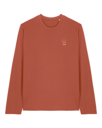 Mayo auf Rost (Heritage Brown)  - Longsleeve