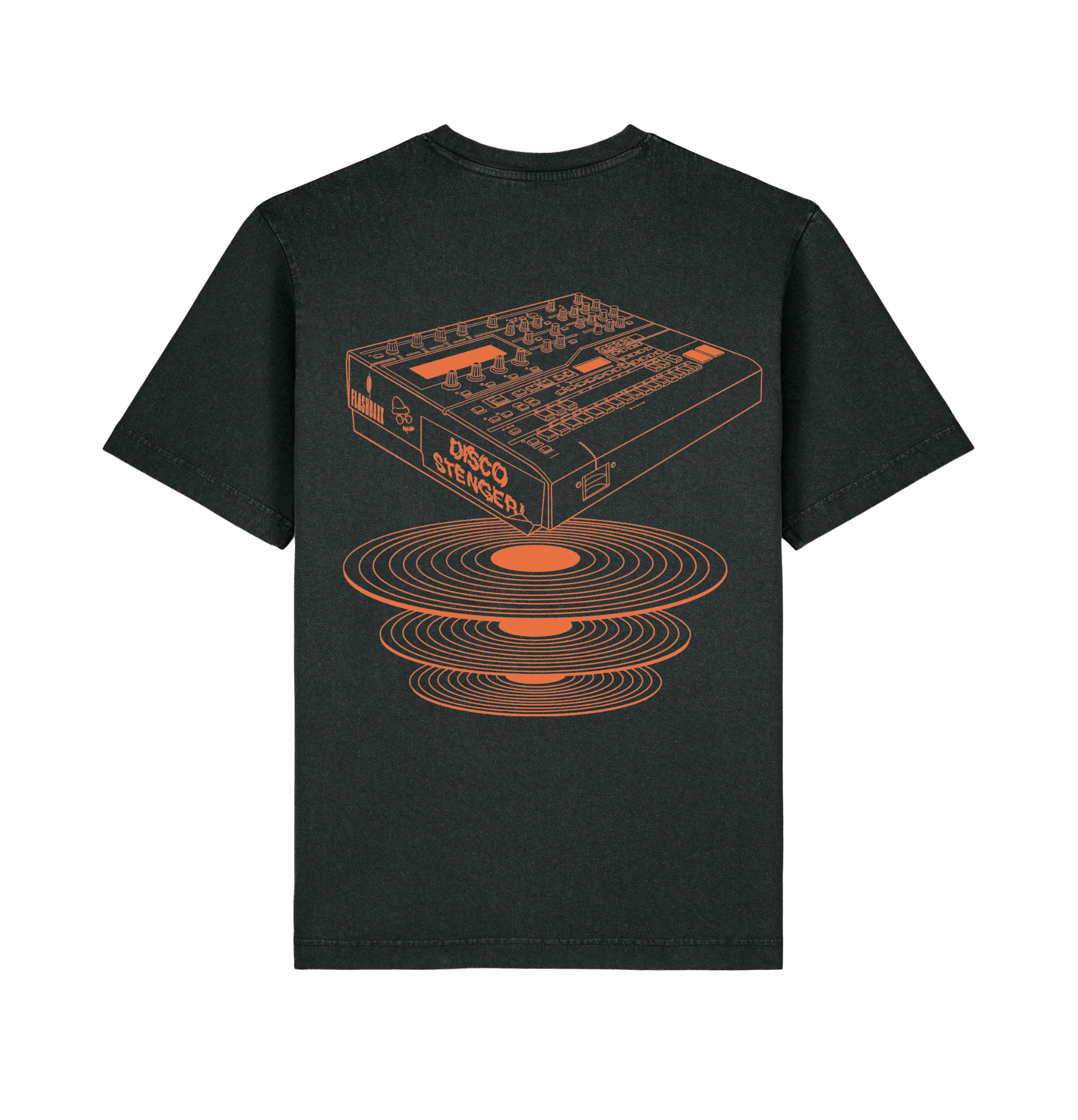 Hummer auf KitKat-Fußboden (Black Rock)  - T-Shirt
